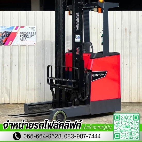 ขายรถโฟล์คลิฟท์ไฟฟ้ายืนขับมือสอง Toyata ขายรถโฟล์คลิฟท์ไฟฟ้ายืนขับมือสอง Toyata